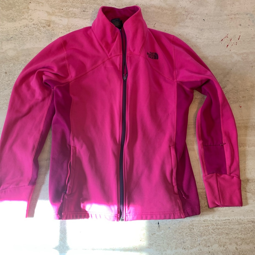 North face zipper jacket L
